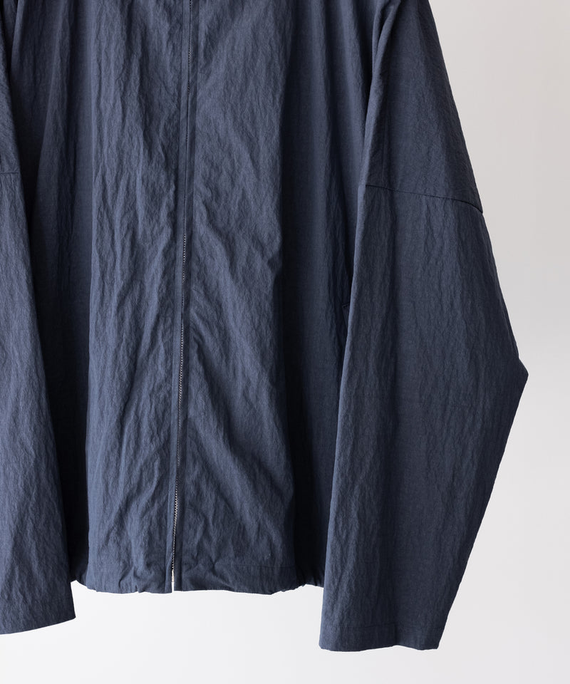 COTTON NYLON TRACK JACKET - Blanc YM