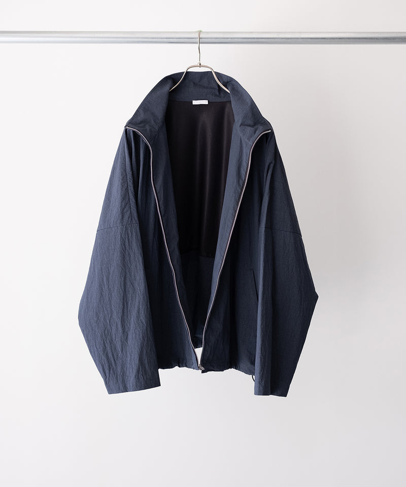 COTTON NYLON TRACK JACKET - Blanc YM