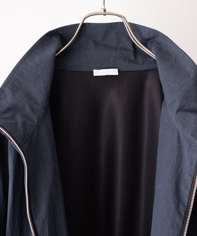 COTTON NYLON TRACK JACKET - Blanc YM