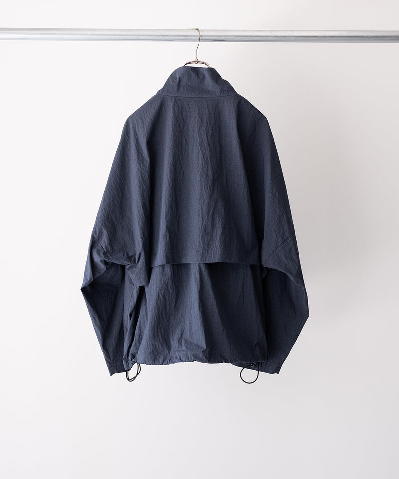 COTTON NYLON TRACK JACKET - Blanc YM