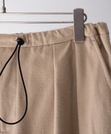 SILK COTTON SPINDLE PANTS - Blanc YM