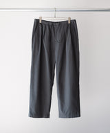 SILK COTTON SPINDLE PANTS - Blanc YM