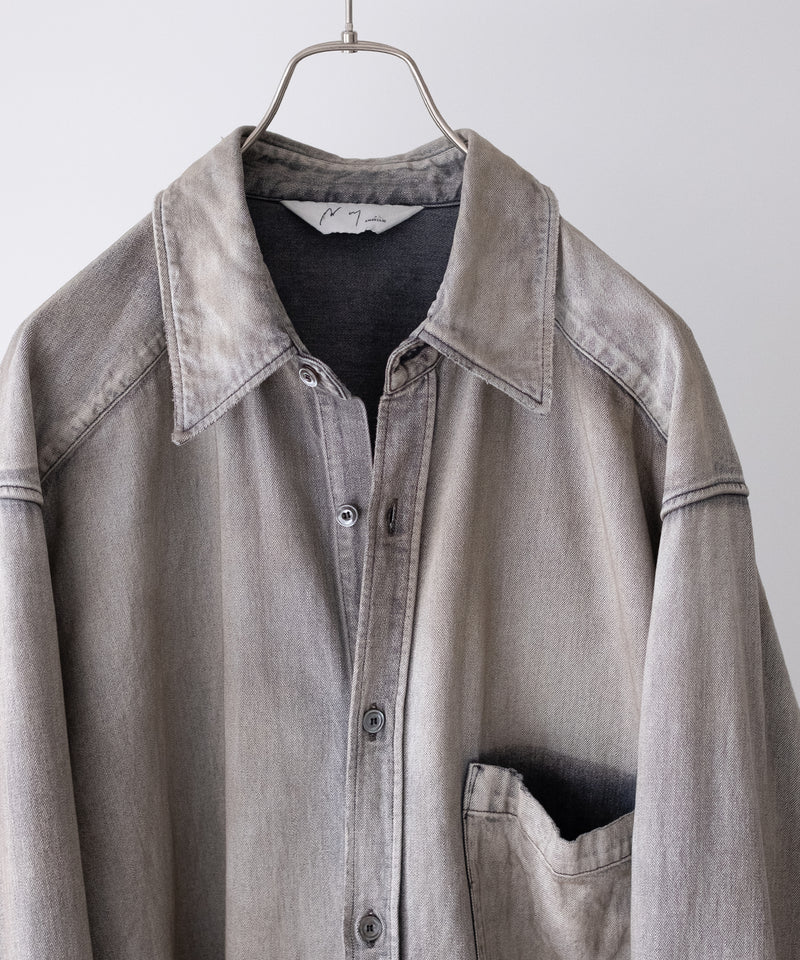 DENIM DRESS SHIRT - ANCELLM