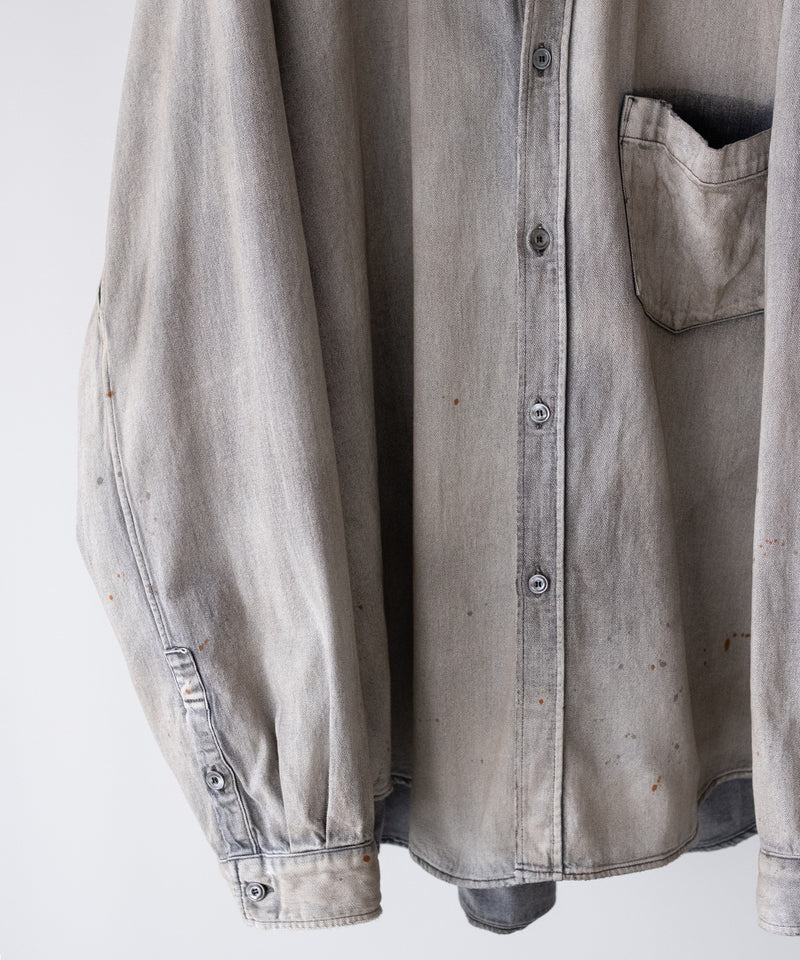 DENIM DRESS SHIRT - ANCELLM