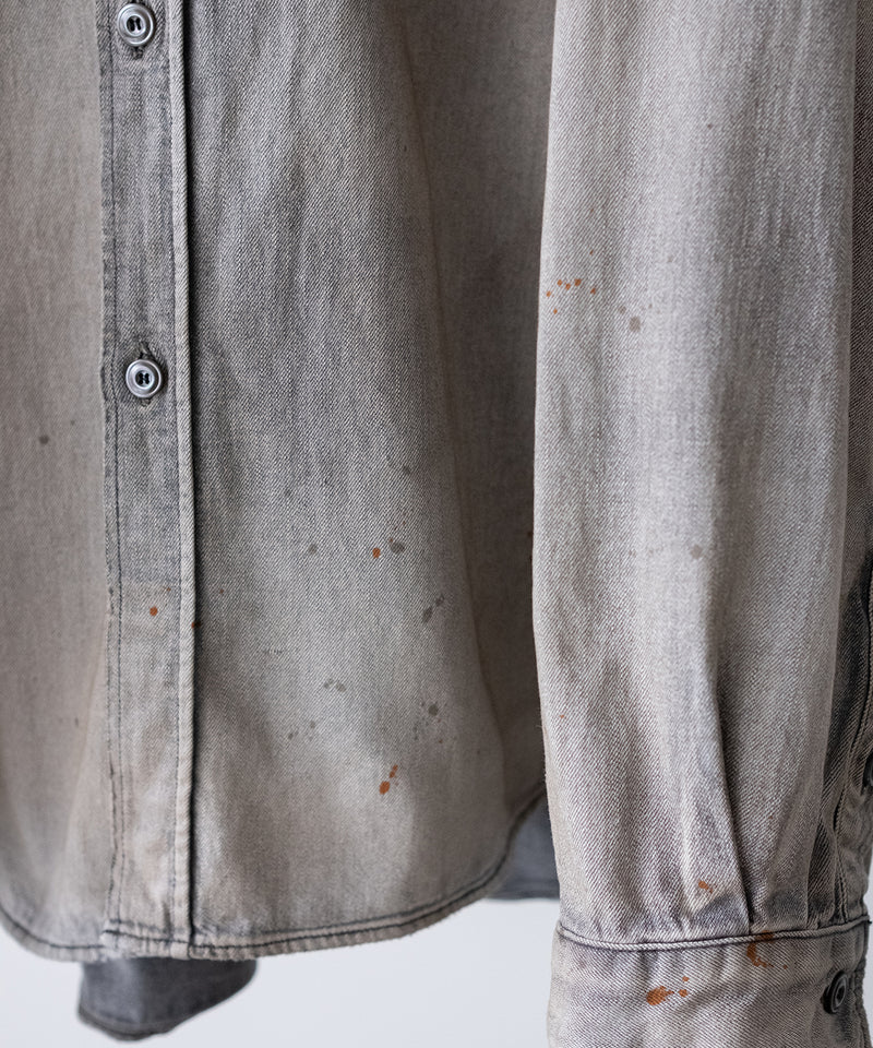 DENIM DRESS SHIRT - ANCELLM