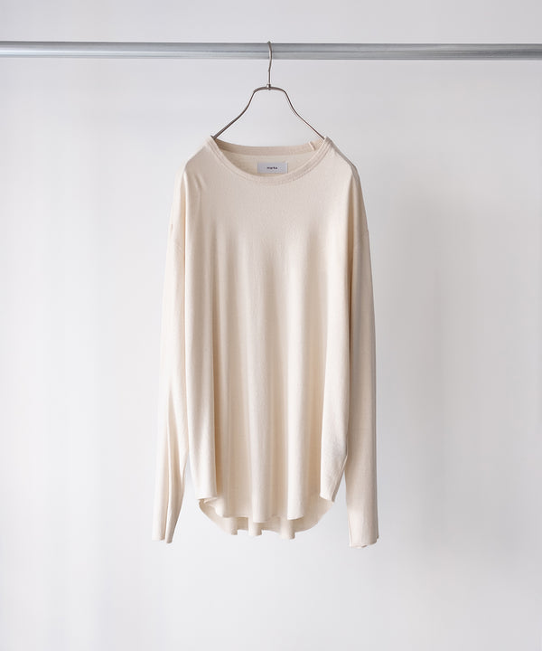 ROUND HEM CREW NECK - marka