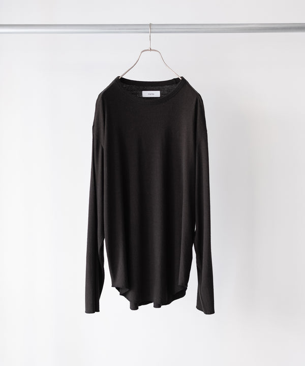 ROUND HEM CREW NECK - marka