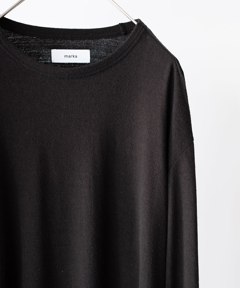 ROUND HEM CREW NECK - marka