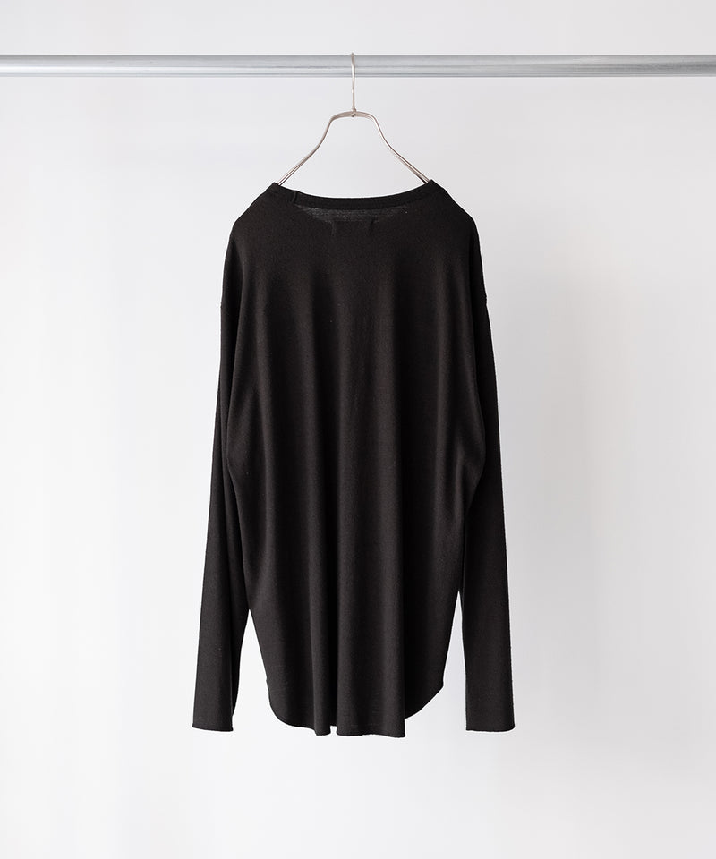 ROUND HEM CREW NECK - marka