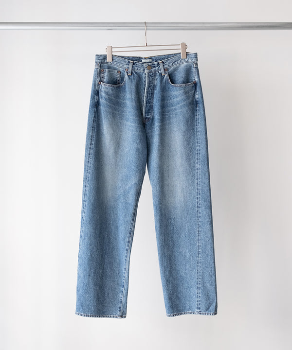 VINTAGE WASHED SELVEDGE DENIM 5P PANTS - ULTERIOR