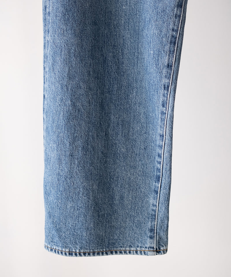 VINTAGE WASHED SELVEDGE DENIM 5P PANTS - ULTERIOR