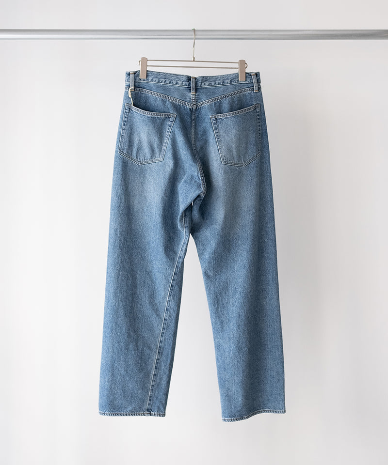 VINTAGE WASHED SELVEDGE DENIM 5P PANTS - ULTERIOR