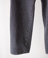 WASHED SELVEDGE BLACK DENIM 5P PANTS - ULTERIOR