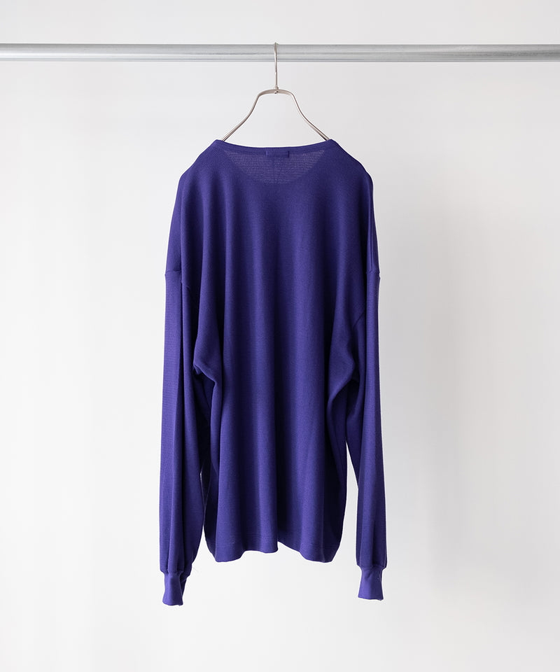 C/CASH HONEYCOMB HENLEY-NECK TOP - ULTERIOR – C THE C