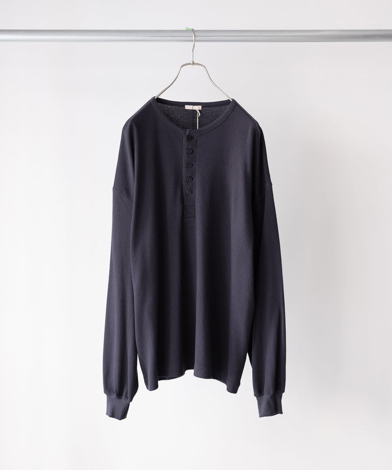 トップス ULTERIOR C/CASH HONEYCOMB HENLEY-NECK C/CASH HONEYCOMB HENLEY-NECK TOP - ULTERIOR – C THE C