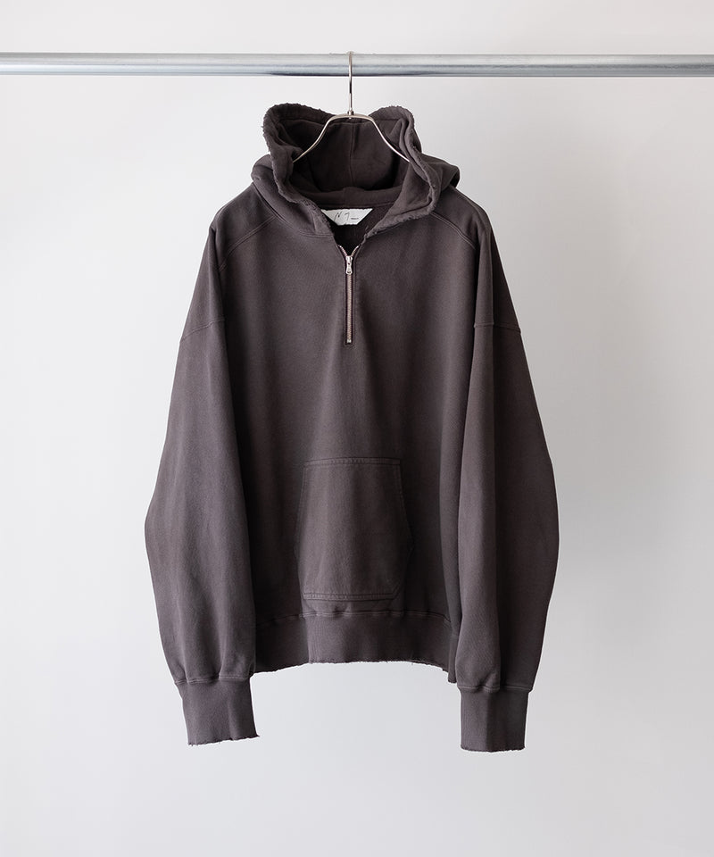 HALF ZIP HOODIE - ANCELLM