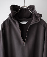 HALF ZIP HOODIE - ANCELLM