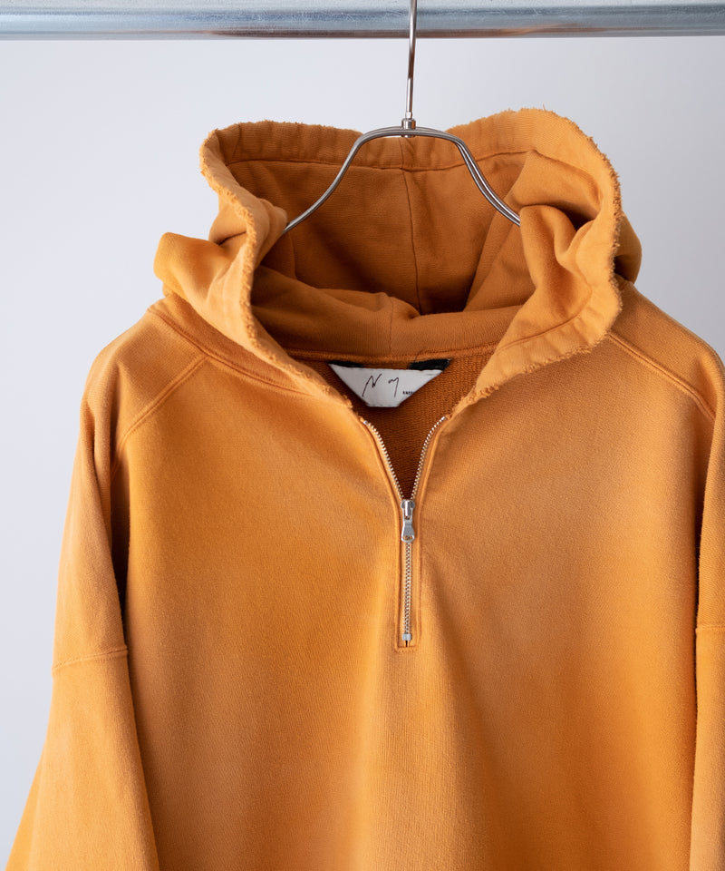 HALF ZIP HOODIE - ANCELLM