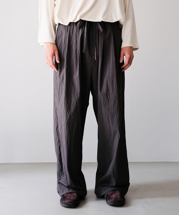 COTTON NYLON BROWSING PANTS - Blanc YM