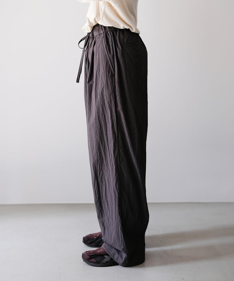 COTTON NYLON BROWSING PANTS - Blanc YM