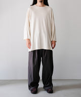 COTTON NYLON BROWSING PANTS - Blanc YM