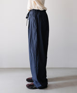 COTTON NYLON BROWSING PANTS - Blanc YM