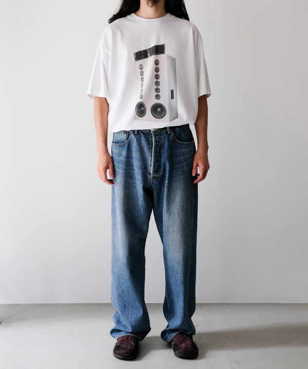 VINTAGE WASHED SELVEDGE DENIM 5P PANTS - ULTERIOR