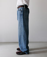 VINTAGE WASHED SELVEDGE DENIM 5P PANTS - ULTERIOR