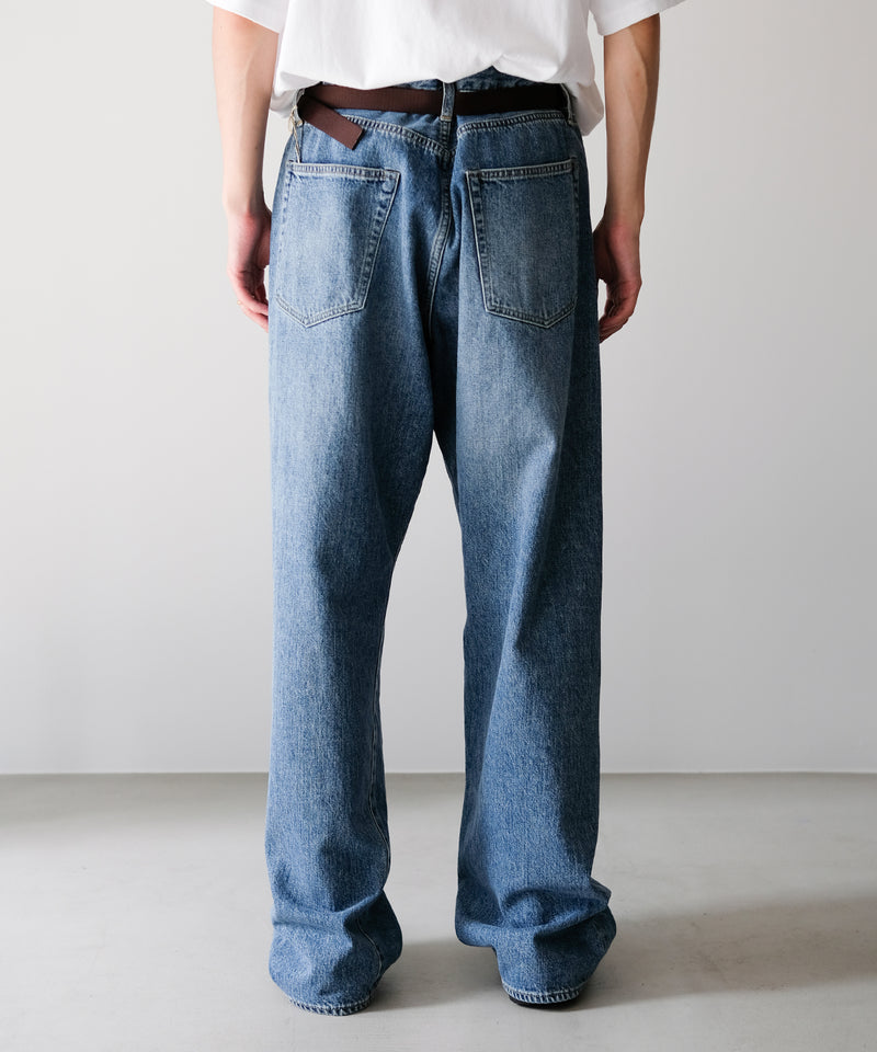 VINTAGE WASHED SELVEDGE DENIM 5P PANTS - ULTERIOR