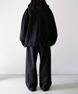 WOOL HALF ZIP PULL OVER SHIRT - ANCELLM