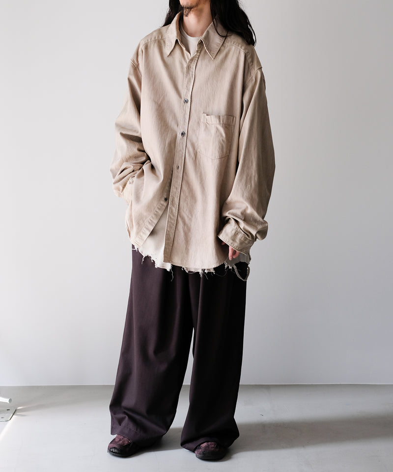DENIM DRESS SHIRT - ANCELLM