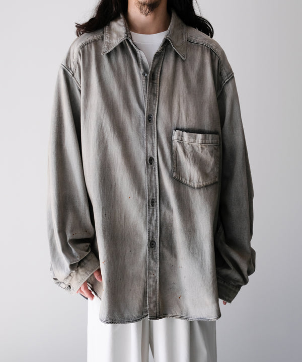 DENIM DRESS SHIRT - ANCELLM