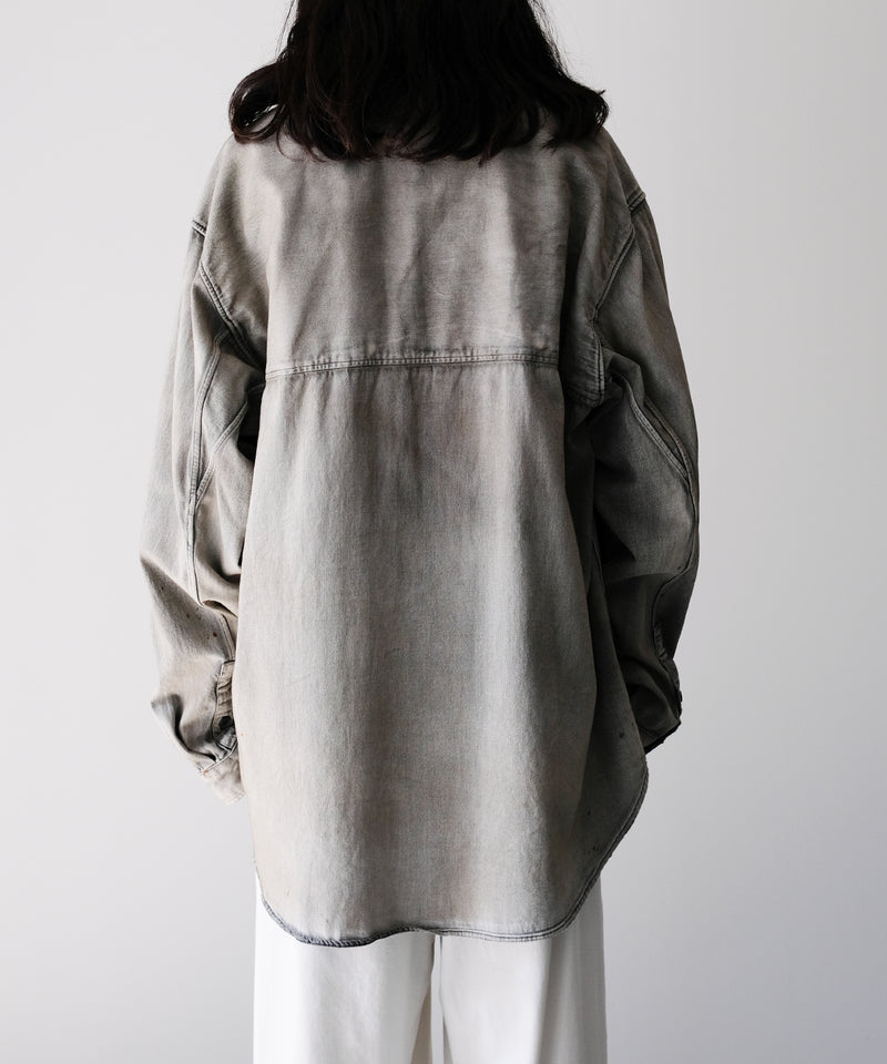 DENIM DRESS SHIRT - ANCELLM
