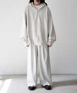 HALF ZIP HOODIE - ANCELLM
