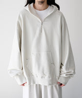 HALF ZIP HOODIE - ANCELLM