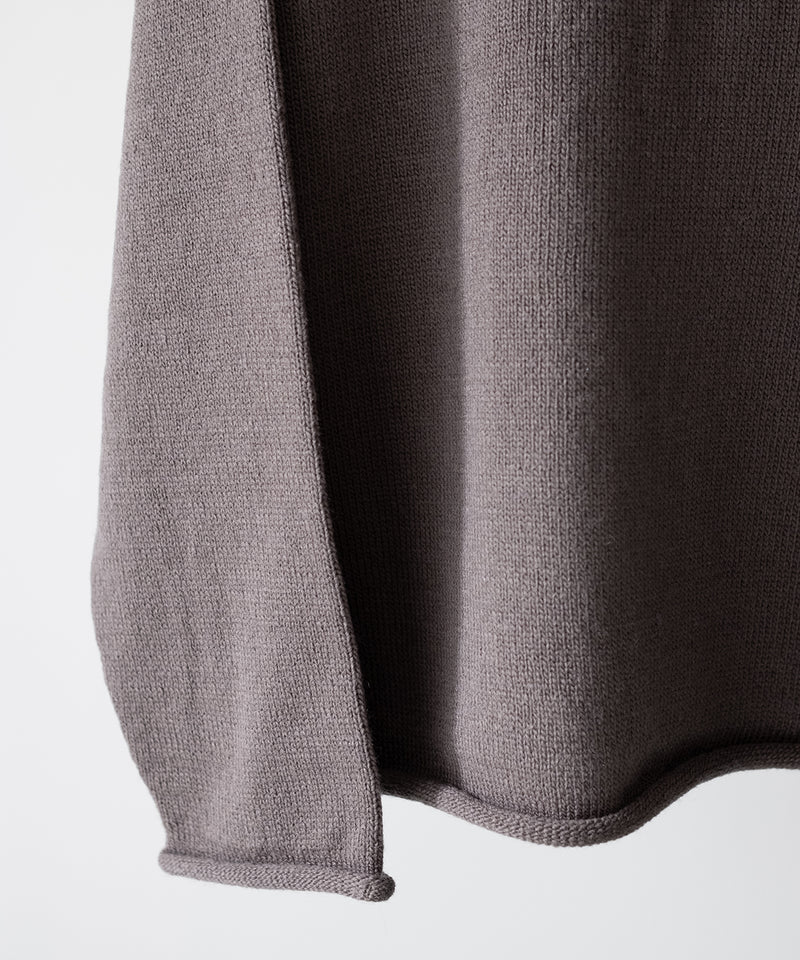 KNITTED ROLL NECK SWEATER - RICENINETEN