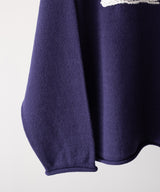 KNITTED ROLL NECK SWEATER - RICENINETEN