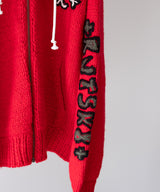 HAND KINITTED SK8 ZIP HOODIE - RICENINETEN