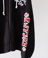 HAND KINITTED SK8 ZIP HOODIE - RICENINETEN