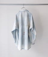 AGING CHAMBRAY LONG SHIRT - ANCELLM