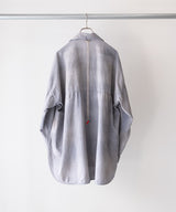 AGING CHAMBRAY LONG SHIRT - ANCELLM