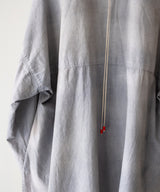 AGING CHAMBRAY LONG SHIRT - ANCELLM