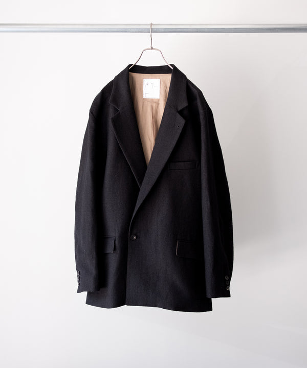 SEMI-DOUBLE TAILORED JACKET - ANCELLM