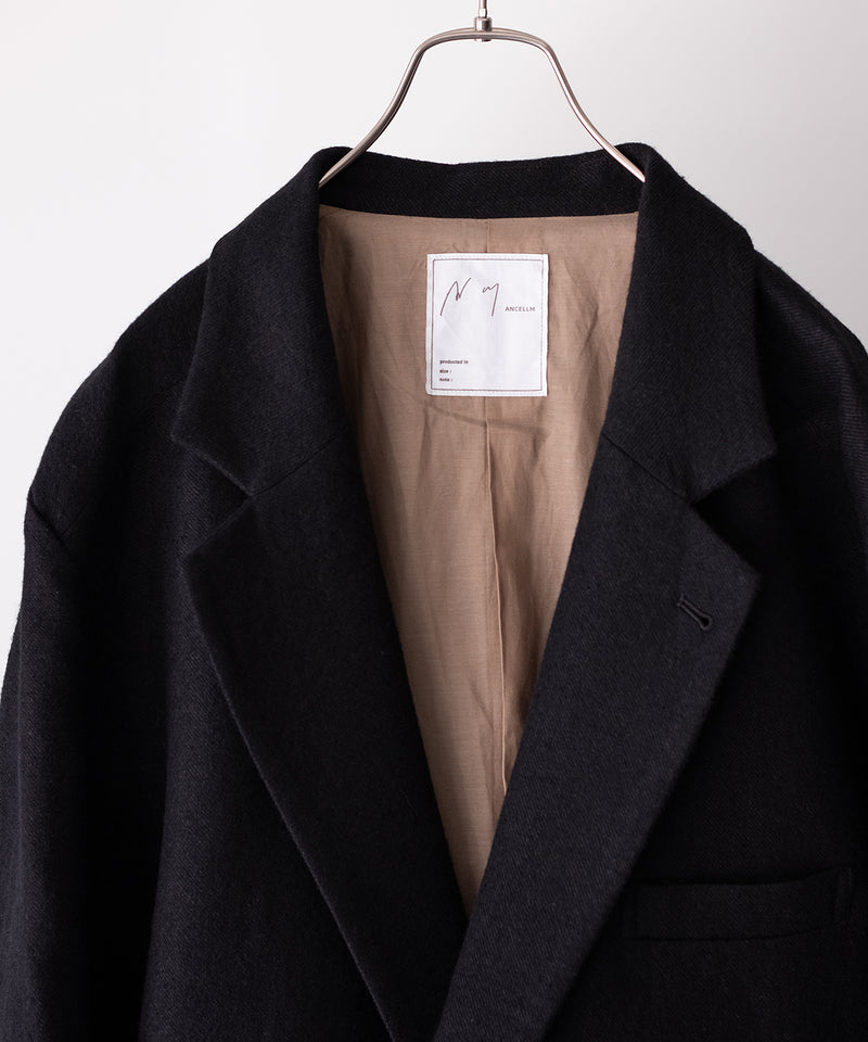 SEMI-DOUBLE TAILORED JACKET - ANCELLM