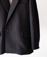 SEMI-DOUBLE TAILORED JACKET - ANCELLM