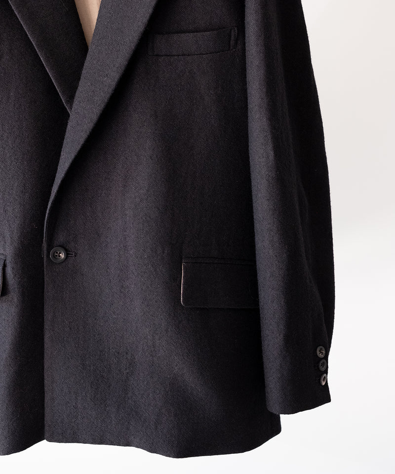 SEMI-DOUBLE TAILORED JACKET - ANCELLM