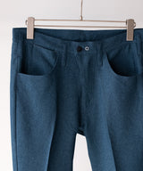 RESEARCHED 5P PANTS / POLY MIX TWILL -SandWaterr
