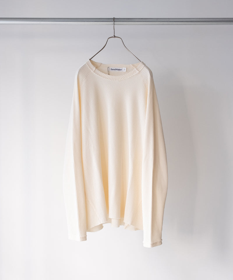 ORGANIZED PULLOVER TOP / COTTON THERMAL -SandWaterr