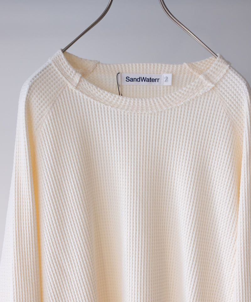 ORGANIZED PULLOVER TOP / COTTON THERMAL -SandWaterr