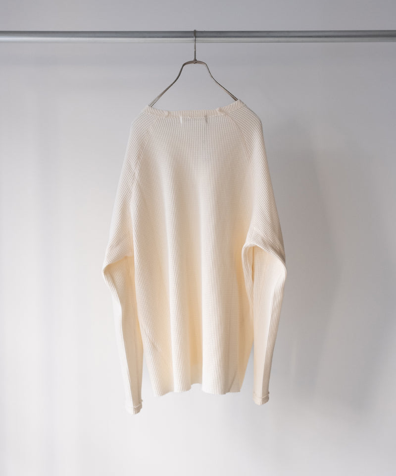 ORGANIZED PULLOVER TOP / COTTON THERMAL -SandWaterr